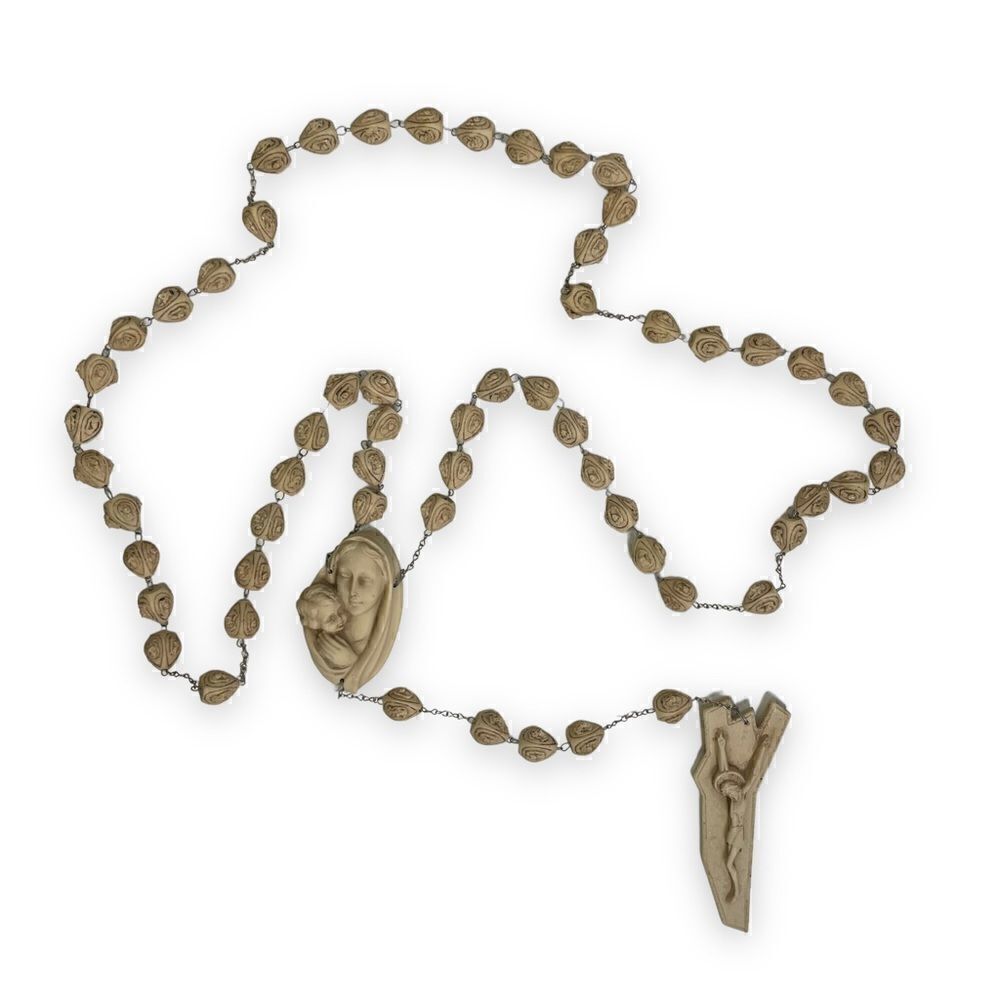 Extra Large Resin Wall Decor Hanging Rosary Catholic Religious Crucifix